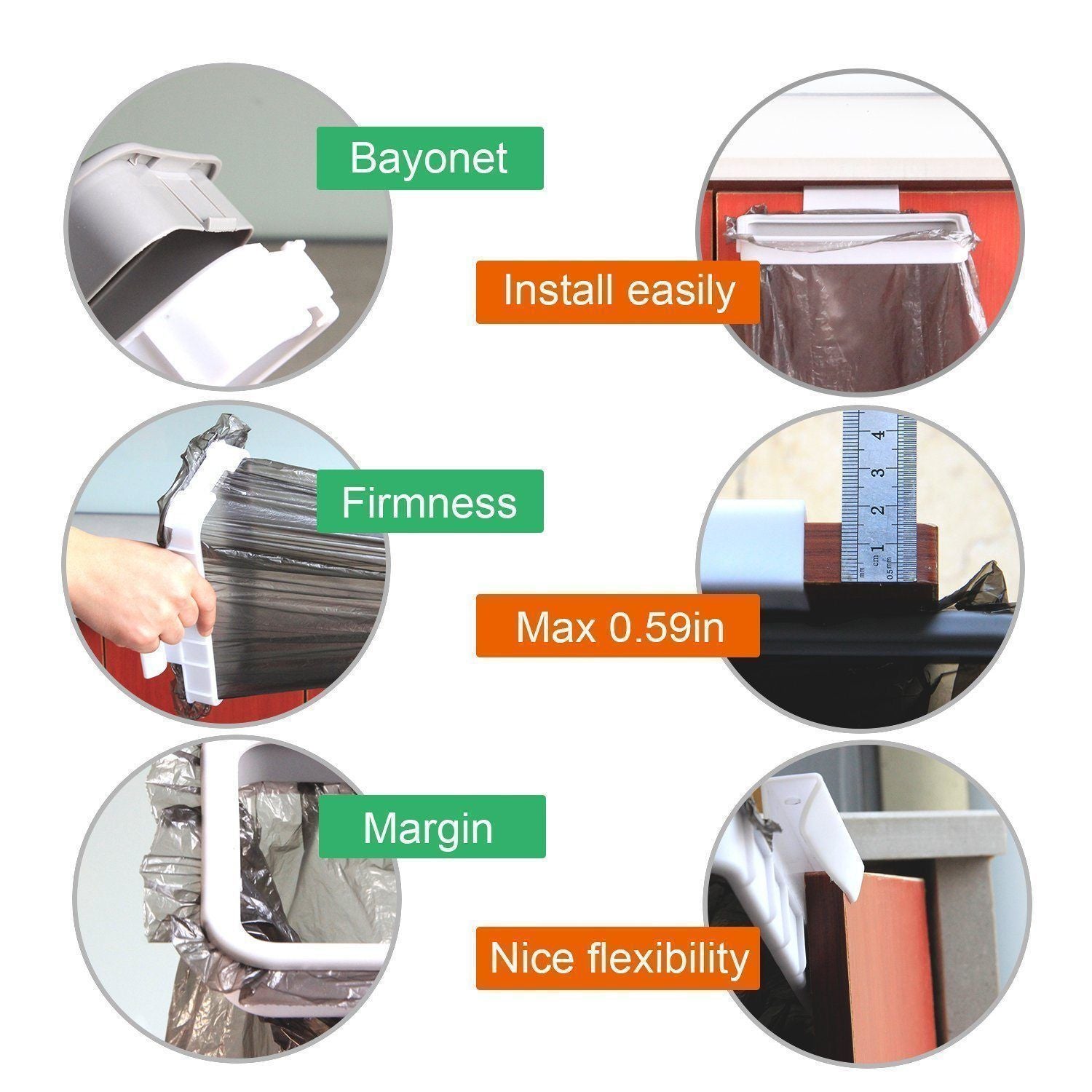 Hanging Trash Bag Holder - Image 3