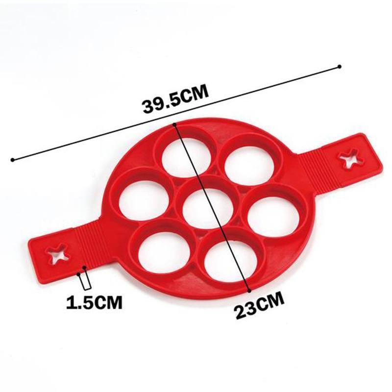 Non-stick Silicone Pancake Mold Ring - Image 4
