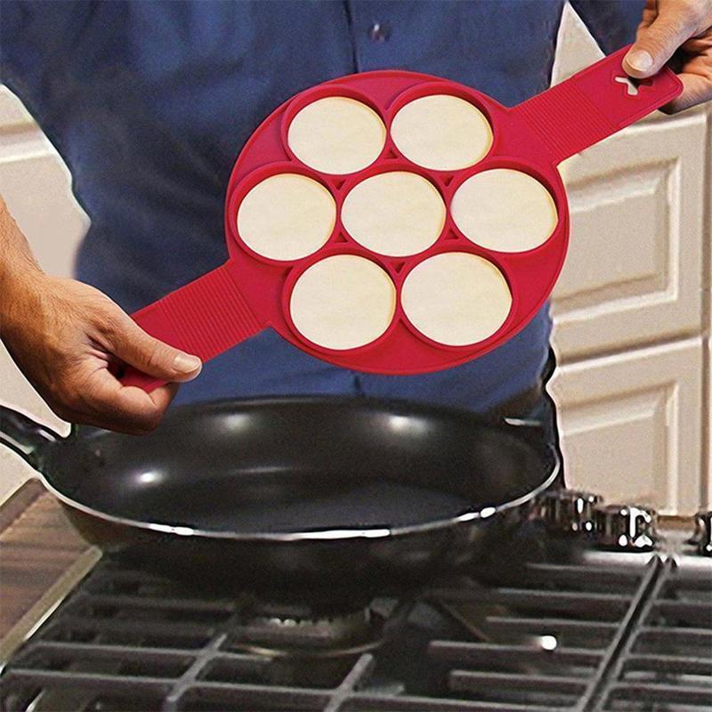 Non-stick Silicone Pancake Mold Ring - Image 2
