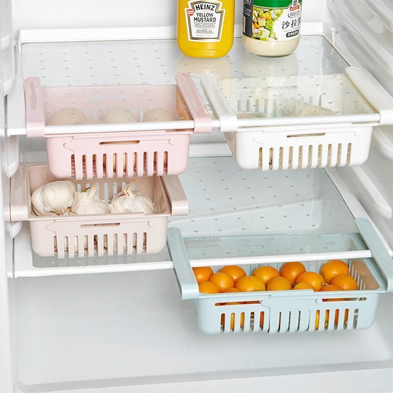 Kitchen Storage Refrigerator Partition Storage Rack - Image 2