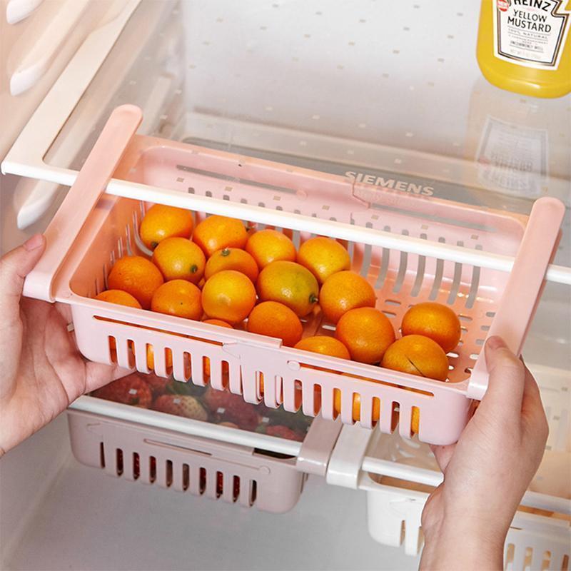 Kitchen Storage Refrigerator Partition Storage Rack - Image 8