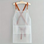 1u002F 2pcs High Quality and Transparent Apron for Hair Stylists, Barbers, Housewives, and Chefs - One Size Fits Most